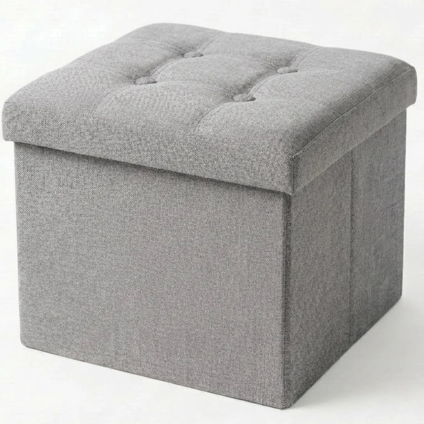 edihome Puff Baúl Plegable 38 cm