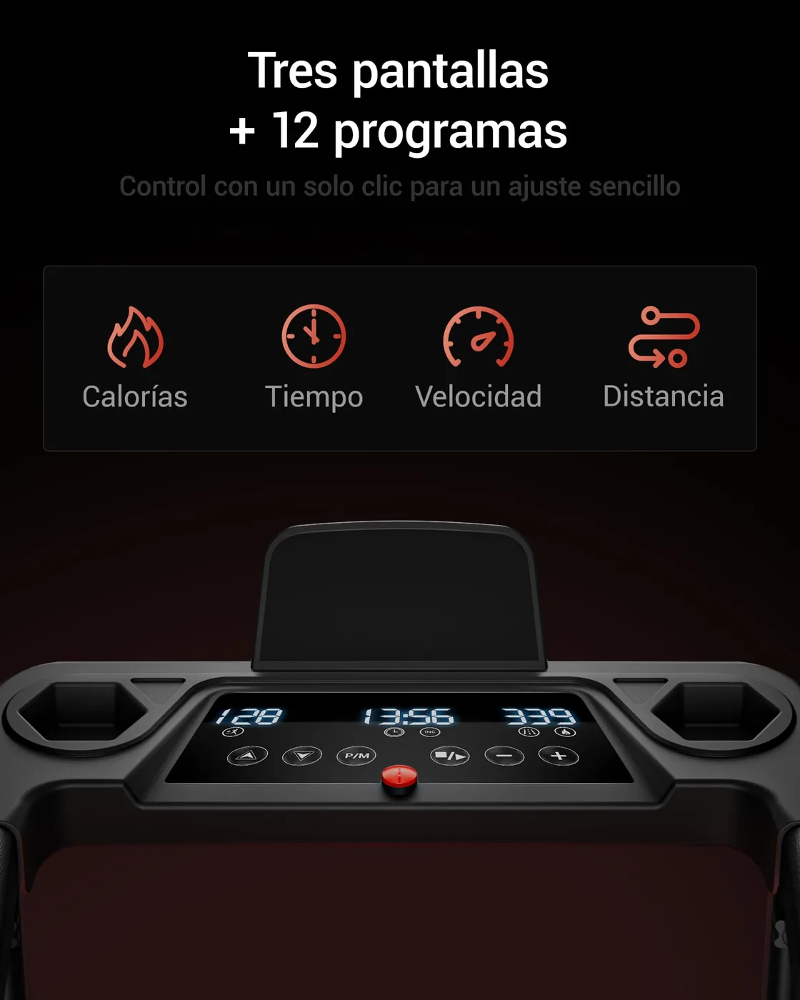 LONTEK Cinta de Correr Plegable con Inclinación, imagen 2