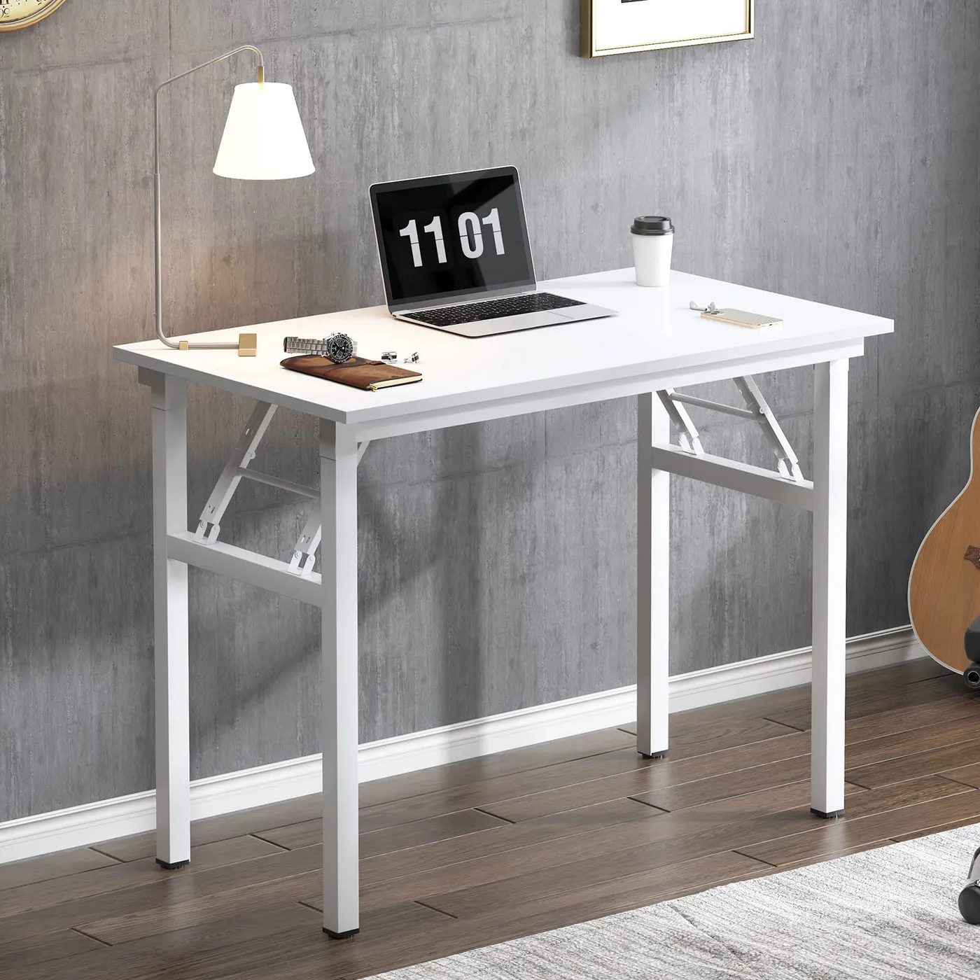 SogesHome AC5DW-8040 Mesa Plegable Compacta 80 × 40 cm