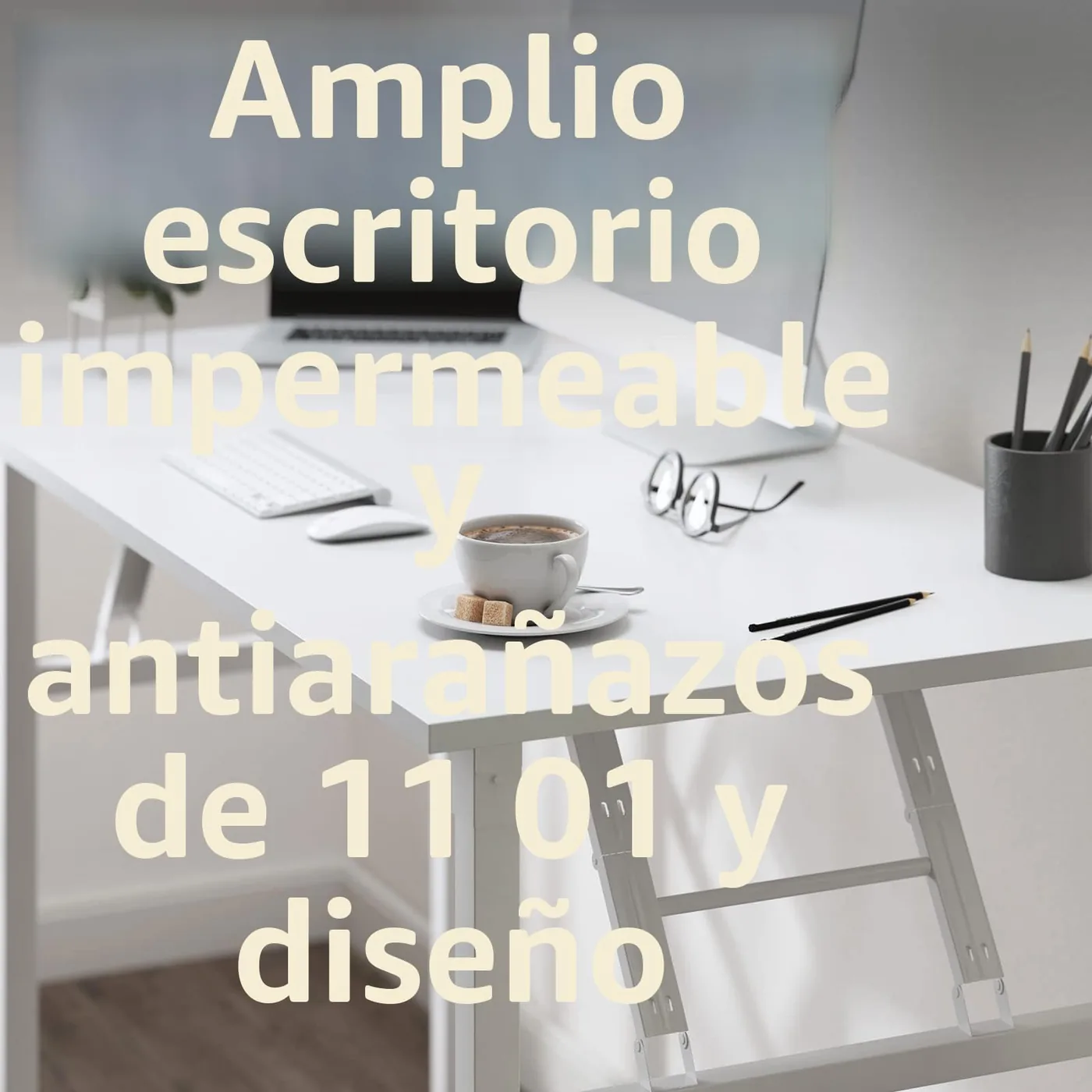 SogesHome AC5DW-8040 Mesa Plegable Compacta 80 × 40 cm, imagen 3